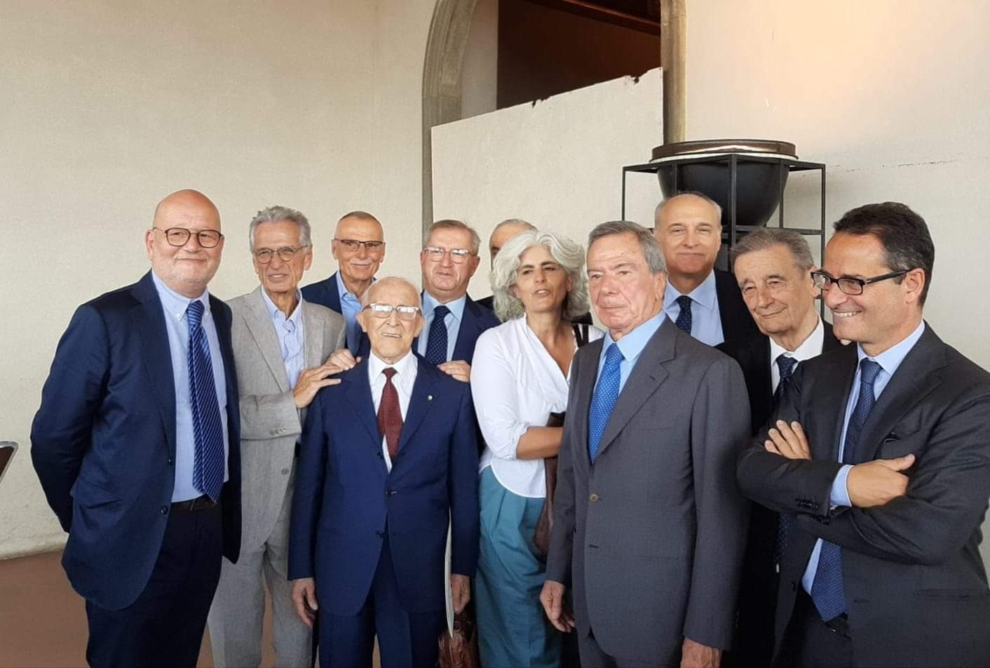 Festa a Palazzo Vecchio a Firenze per i 100 anni di Sergio Lepri