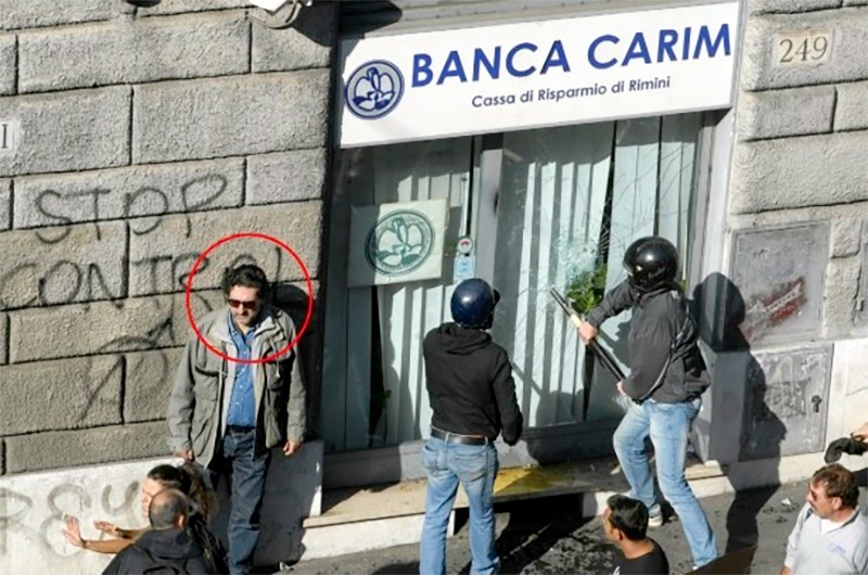 Fabio Di Chio "infiltrato"