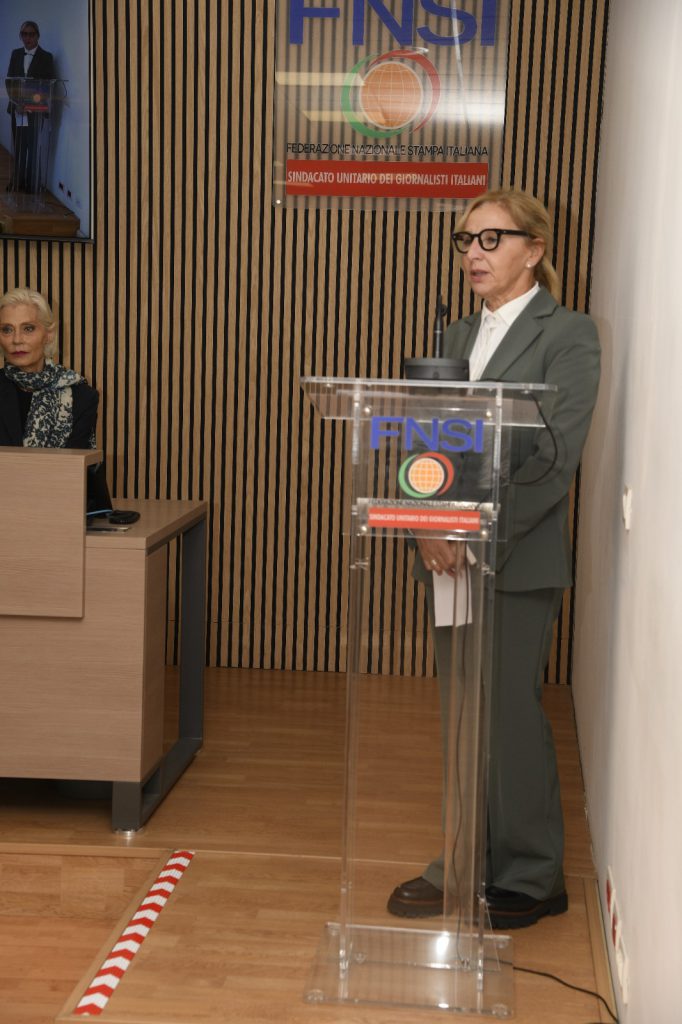 Segretaria FNSI Alessandra Costante